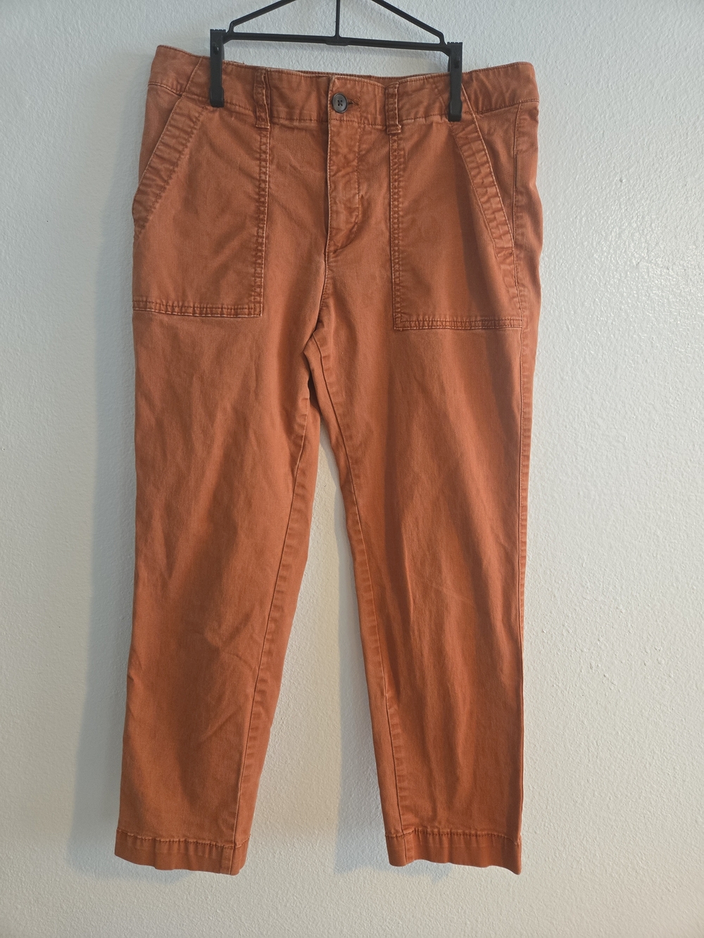 Gap Women's Brown Girlfriend Khaki Trousers Size 6